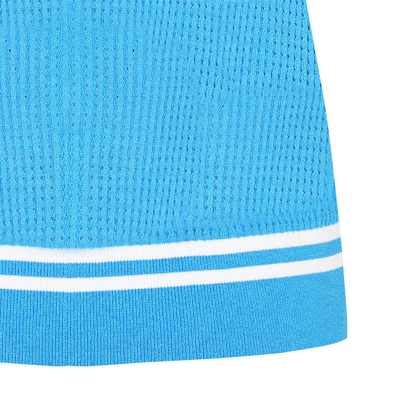Castelbajac Women's Open Vest with Curly Knit - 2 Colors