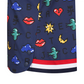 Castelbajac Women's Pixel Pattern Collared T-shirt - Navy
