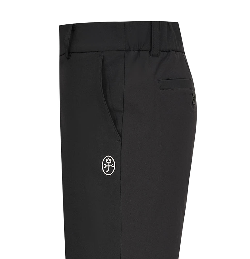 Castelbajac Men's Slim Fit Basic Pants - Black