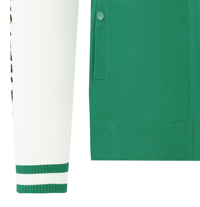 Castelbajac Men's Knit Zip-Up Jumper - Green