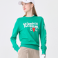 Castelbajac Women's Lettering Point Sweater - Green