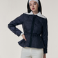 Castelbajac Women's String Quilted Down Jacket - D/Navy