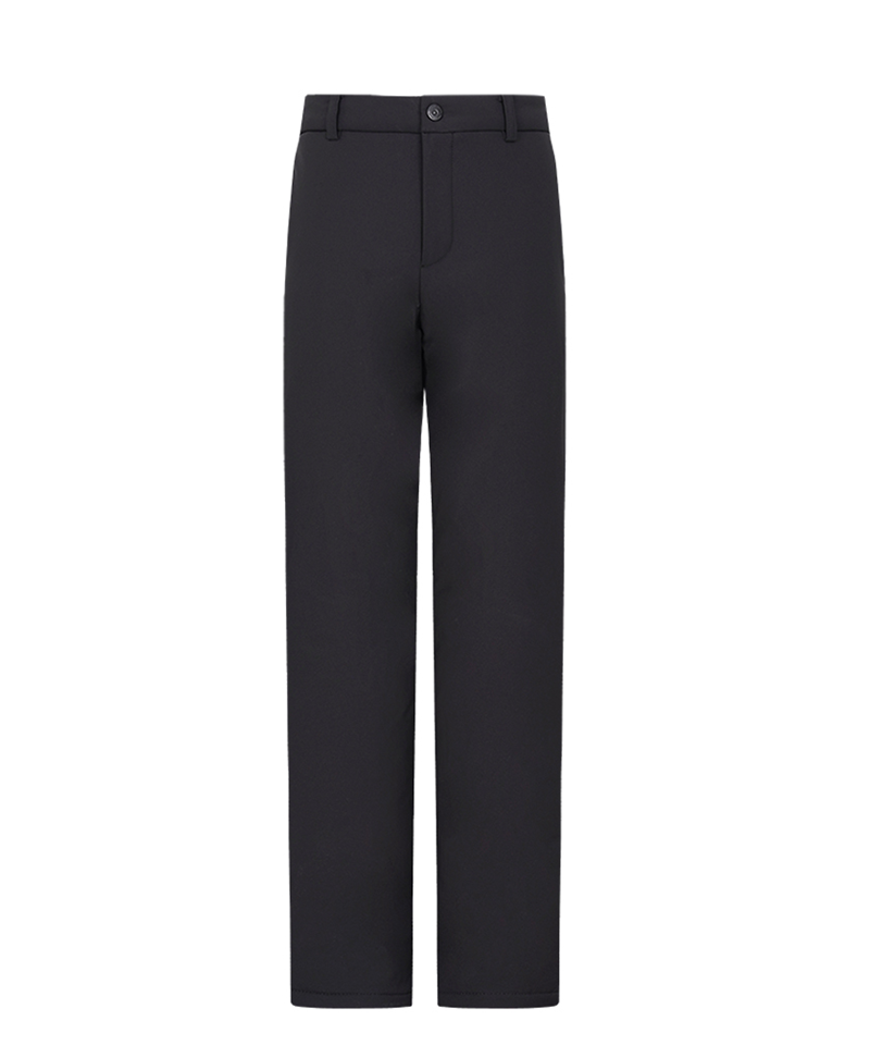 Castelbajac Men's Stretch Padded Mink Pants - Black