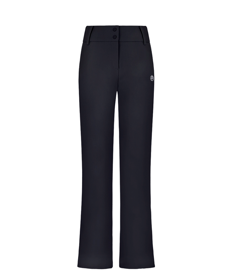 Castelbajac Women's Pocket Stitch Bootcut Pants - Black