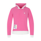 Castelbajac Women's Boucle Two-Color Hooded Sweater - Pink