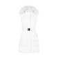 Castelbajac Women's Long Down Vest - White