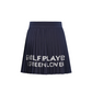 Castelbajac Women's Printed Pleated Skirt - 2 Colors