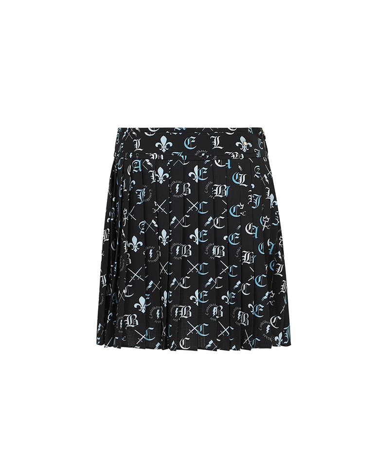 Castelbajac Women's Capsule Line Print Skirt - Black