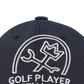 Castelbajac Men's Stripe Slogan Embroidery Point Ball Cap - Navy