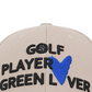 Castelbajac Men's Slogan Embroidery Point Ball Cap - Beige