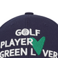 Castelbajac Men's Slogan Embroidery Point Ball Cap - Navy