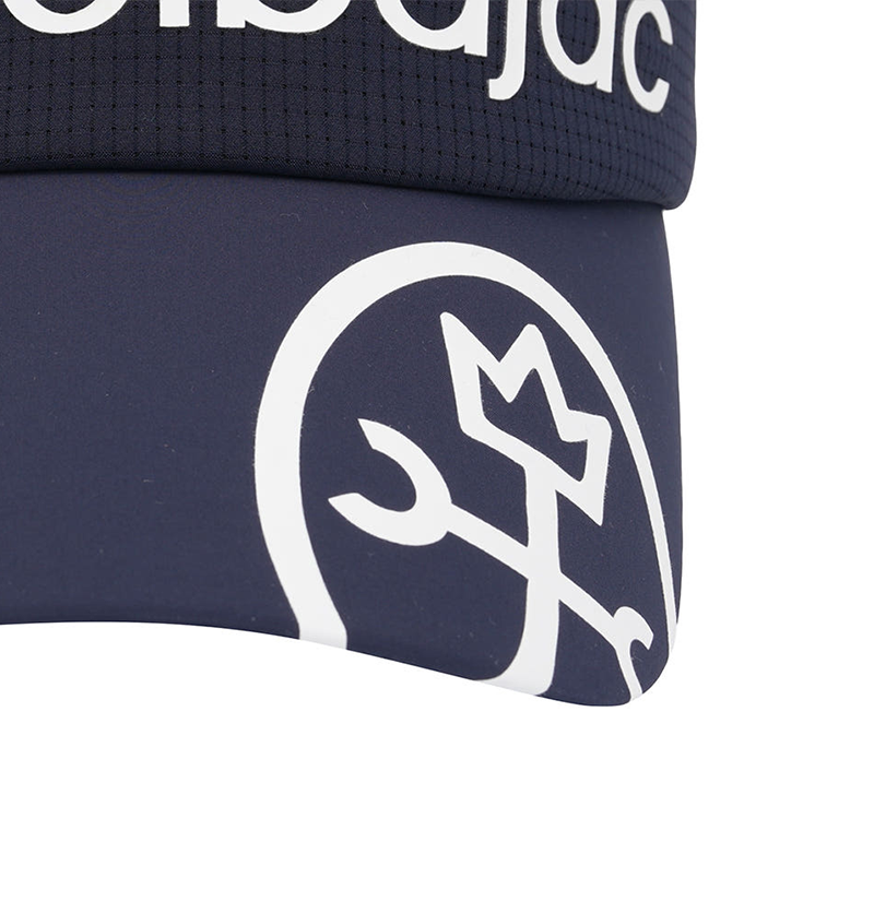 Castelbajac Men's Logo Print Sun Cap - Navy