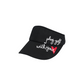 Castelbajac Women's Slogan Ribbon Sun Cap - Black