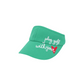 Castelbajac Women's Slogan Ribbon Sun Cap - Green