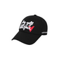Castelbajac Women's Embroidered Point Ball Cap - Black