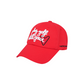 Castelbajac Women's Embroidered Point Ball Cap - Red