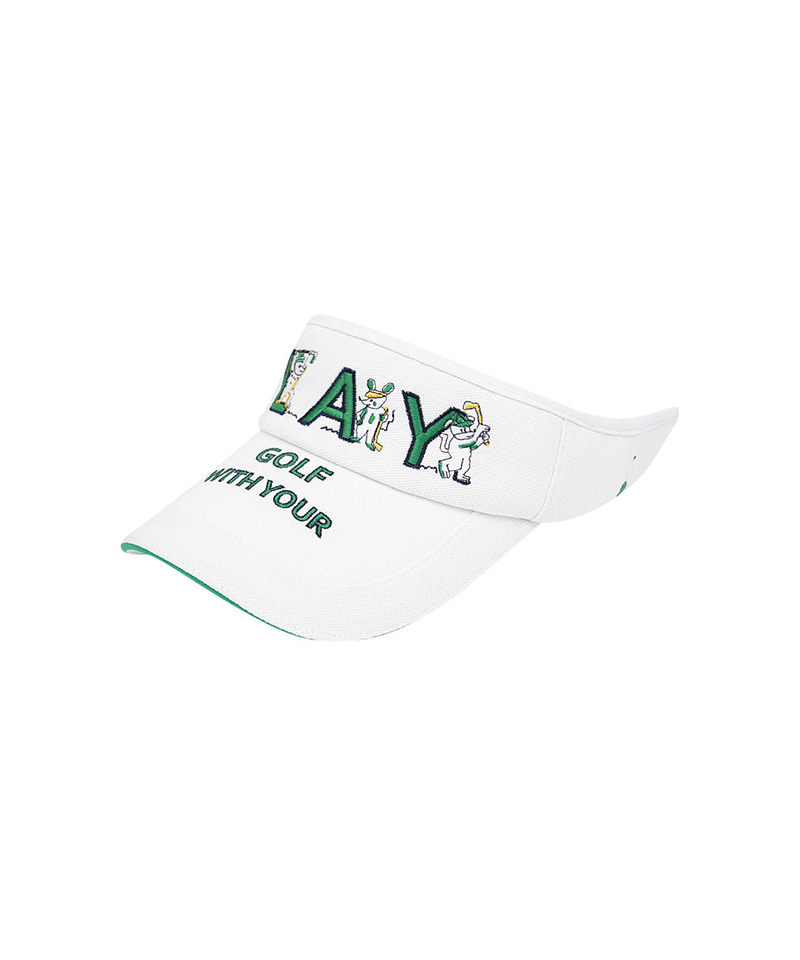Castelbajac Women's Character Sun Cap - White