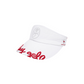 Castelbajac Women's Embroidered Ribbon Sun Cap - White