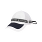 Castelbajac Women's Ribbon Point Mesh Ball Cap - White