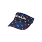 Castelbajac Women's Pixel Pattern Basic Sun Cap - Navy