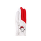 Castelbajac Men's Synthetic Leather Character Gloves - Red