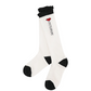 Castelbajac Women's Heart Point Knee Socks - Black