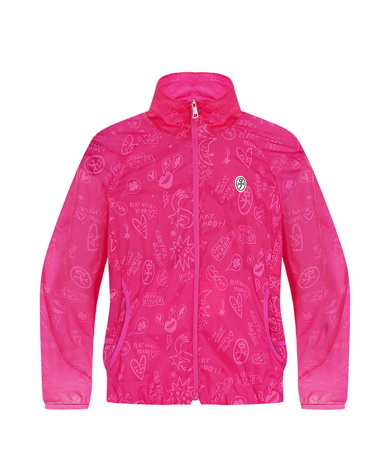 Castelbajac Women's Back String Windbreaker -  2 Colors