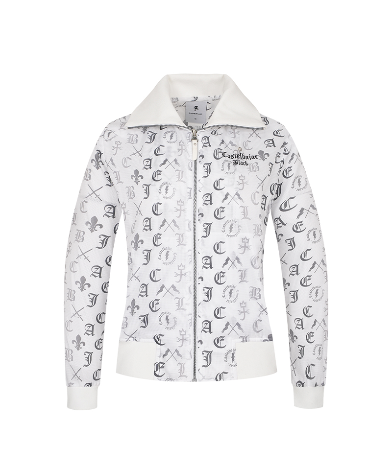 Castelbajac Women's Capsule Line Full-Print Zip-Up - 2 Colors