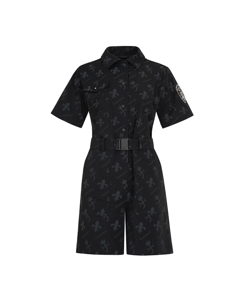 Castelbajac Women's Capsule Line Full-Length JQD Jumpsuit - Black