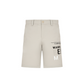 Castelbajac Men's Double-Sided Wool Band 5-Cuff Shorts - 2 Colors