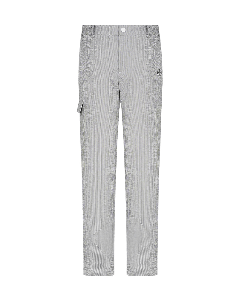Castelbajac Men's Seersucker Pants - White