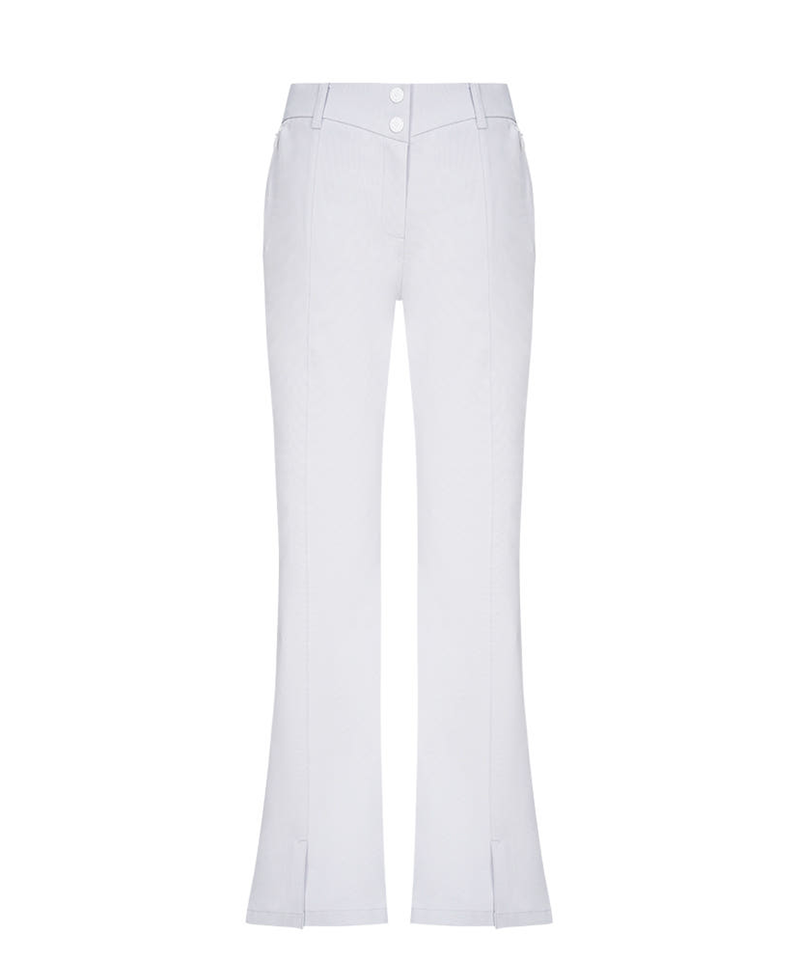 Castelbajac Women's Slit Bootcut Pants - 2 Colors