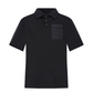 Castelbajac Men's Woven Hybrid Polo Pullover Knit - 2 Colors