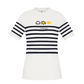 Castelbajac Women's Striped Short-Sleeve Sweater - 2 Colors