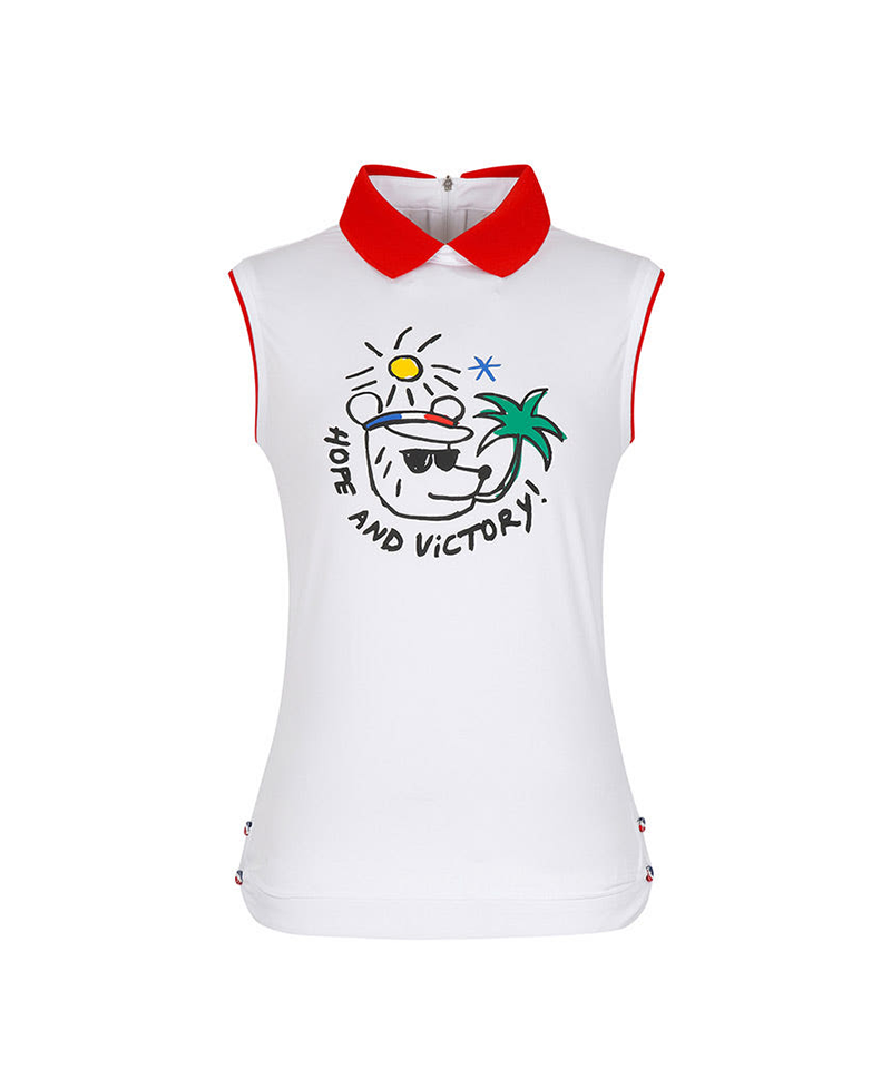 Castelbajac Women's Victory Sleeveless T-Shirt - 2 Colors