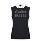 Castelbajac Women's Capsule Line Sleeveless T-Shirt - Black
