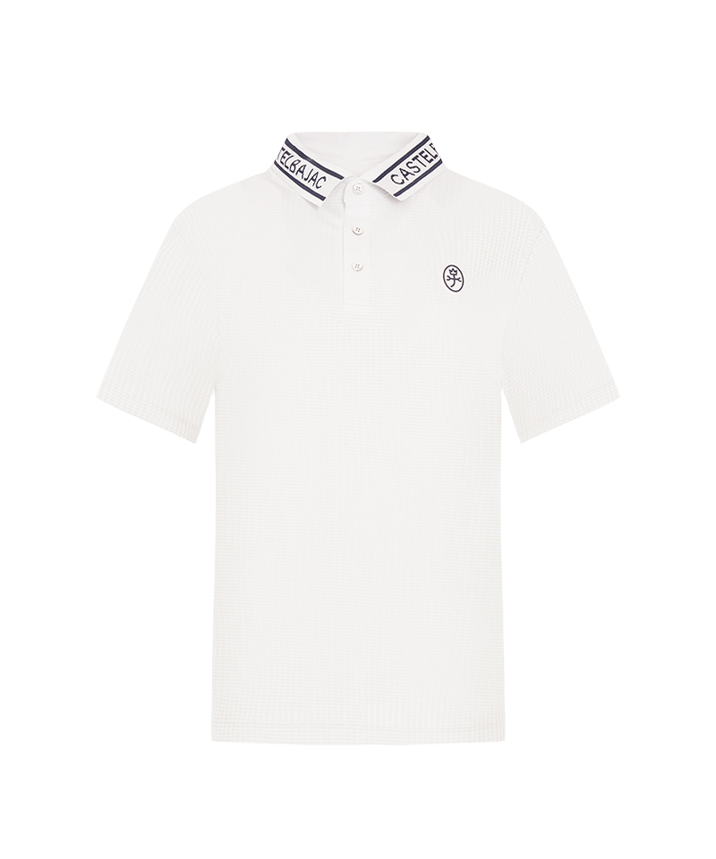 Castelbajac Men's Logo One-Point Yoko Collar T-Shirt - 2 Colors