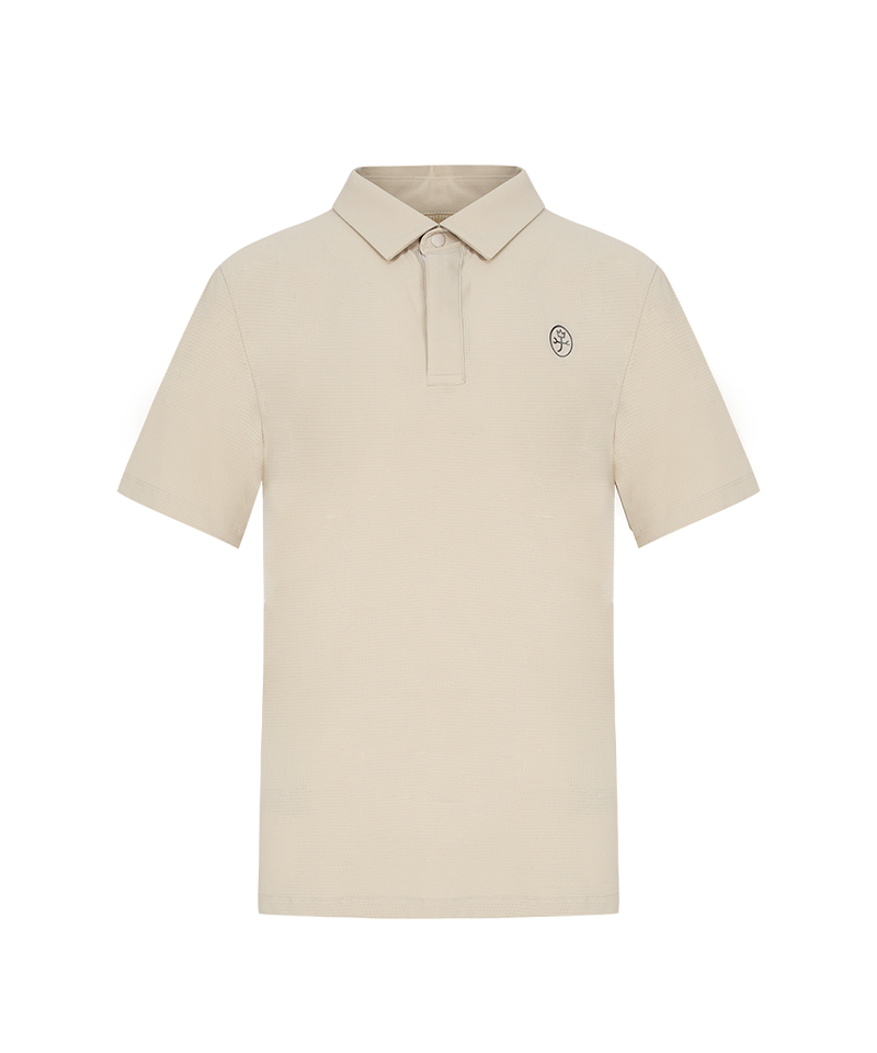 Castelbajac Men's Back Printed Functional Collared T-Shirt - 3 Colors