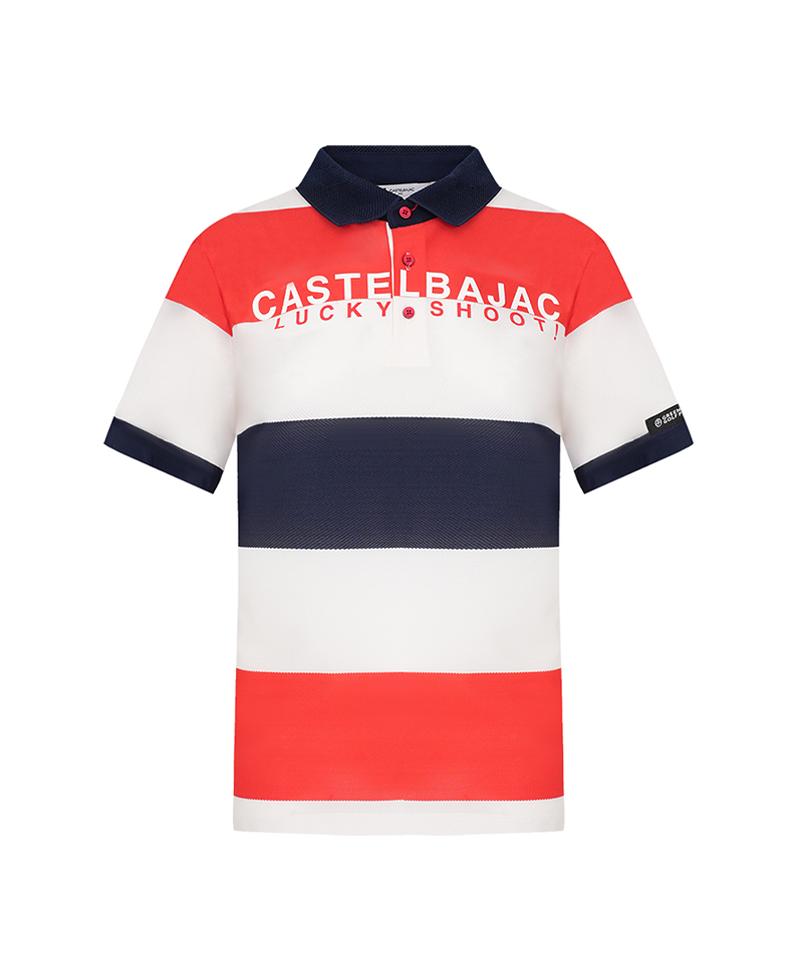 Castelbajac Men's Denggang Stripe Yoko T-Shirt - 2 Colors