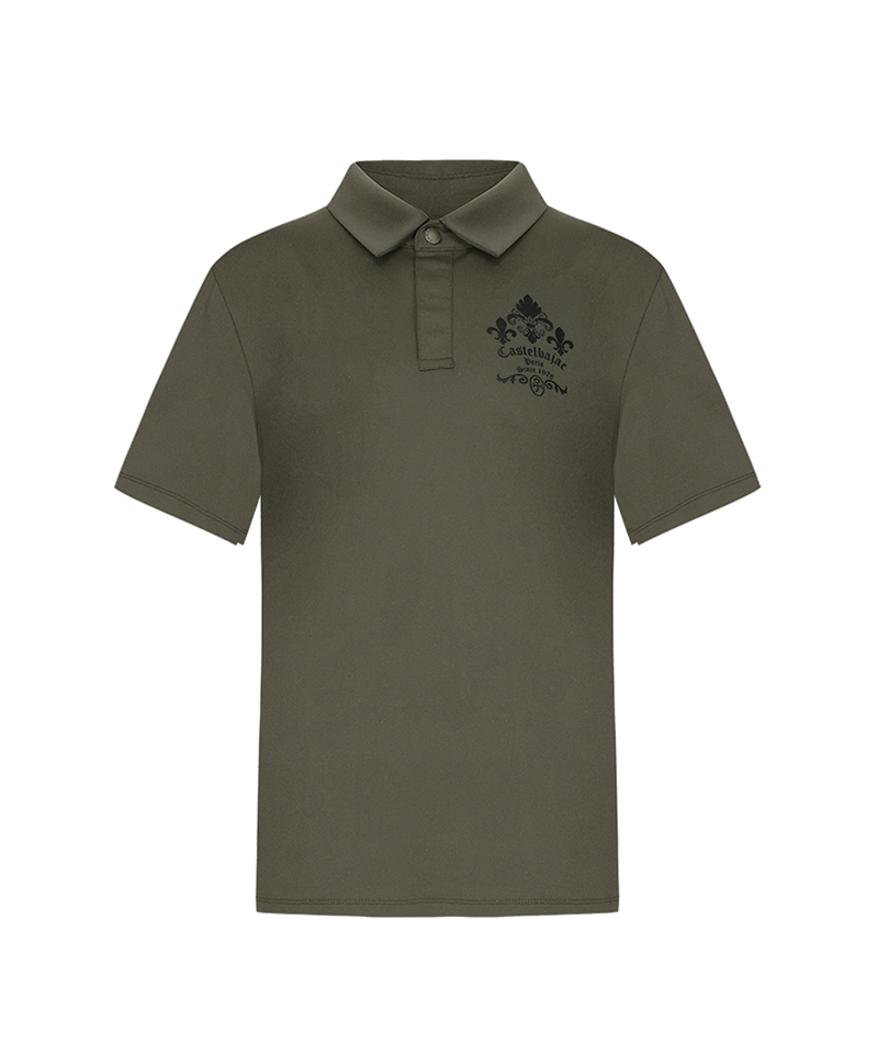 Castelbajac Men's Shoulder Print Polo T-Shirt - 2 Colors