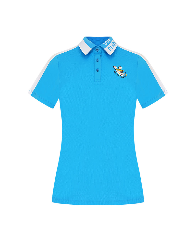 Castelbajac Women's Lettering Collar T-Shirt -  3 Colors