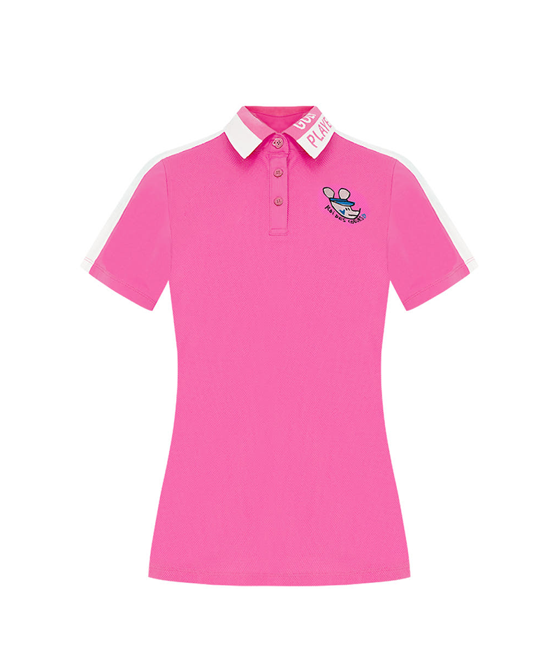 Castelbajac Women's Lettering Collar T-Shirt -  3 Colors