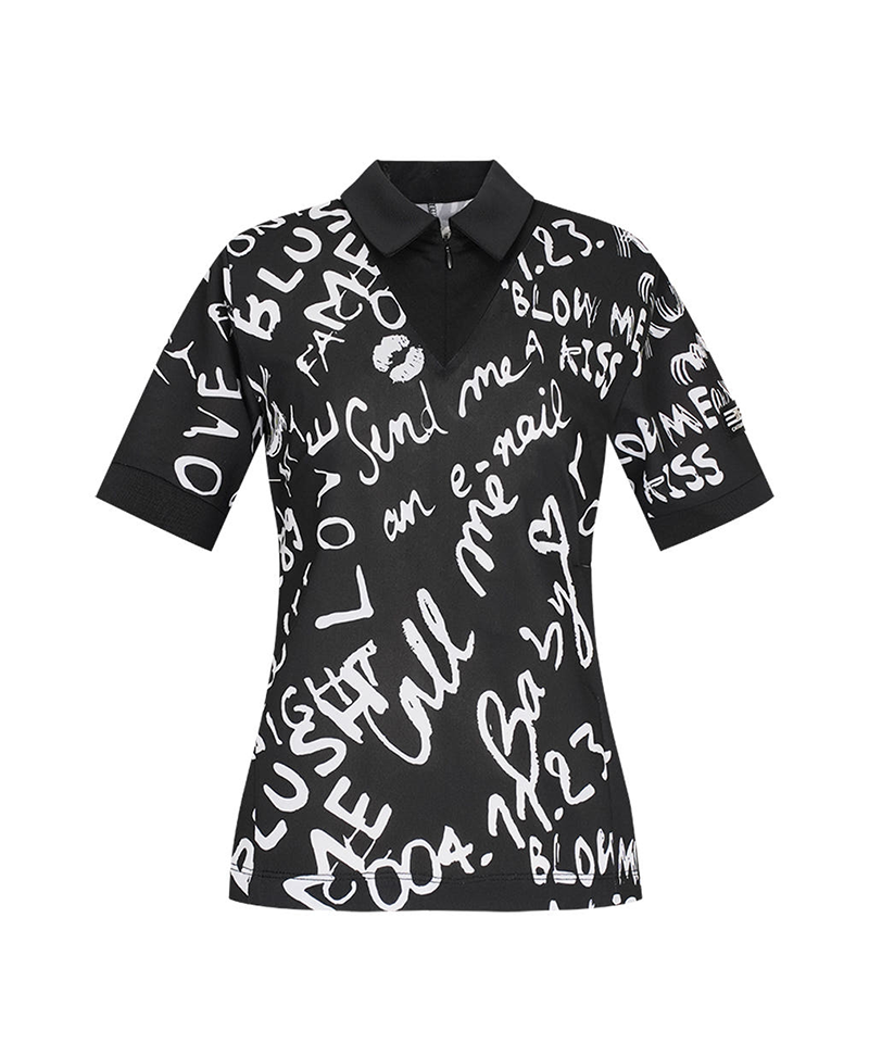 Castelbajac Women's Full-Length Letter T-Shirt - 2 Colors