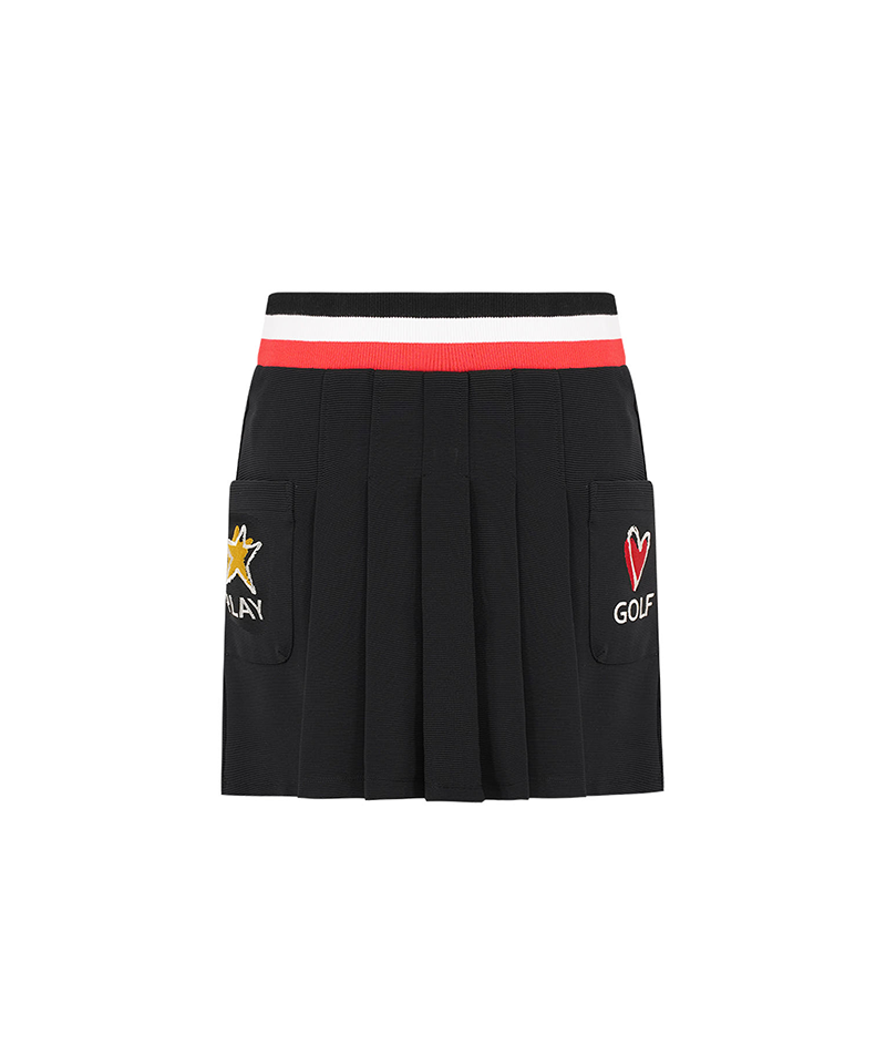 Castelbajac Women's 3-Color Point Culottes - 2 Colors