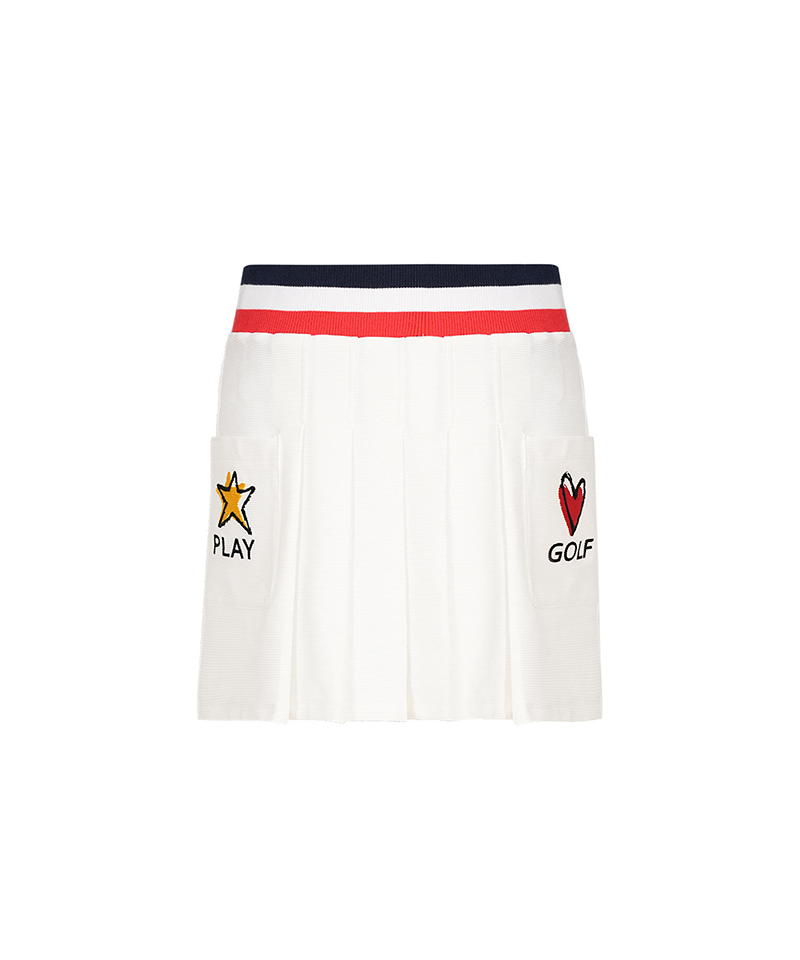Castelbajac Women's 3-Color Point Culottes - 2 Colors