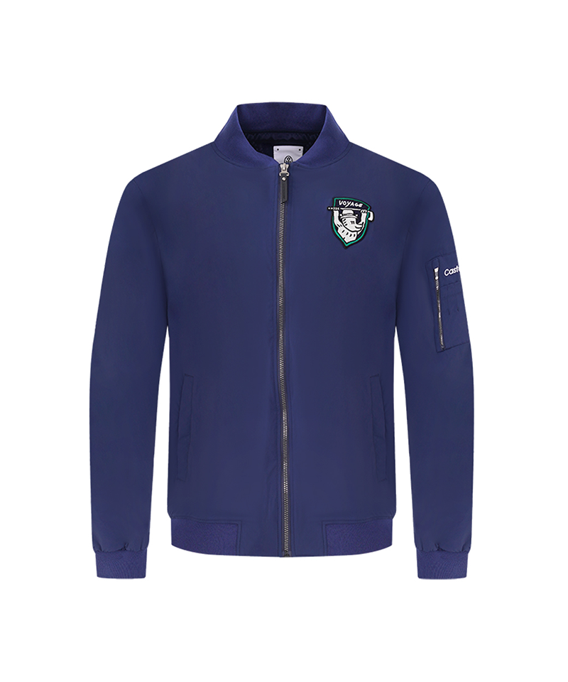 Castelbajac Men's Bomber Blouson Jumper - Navy