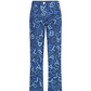 Castelbajac Women's Star Print Bootcut Pants - Navy