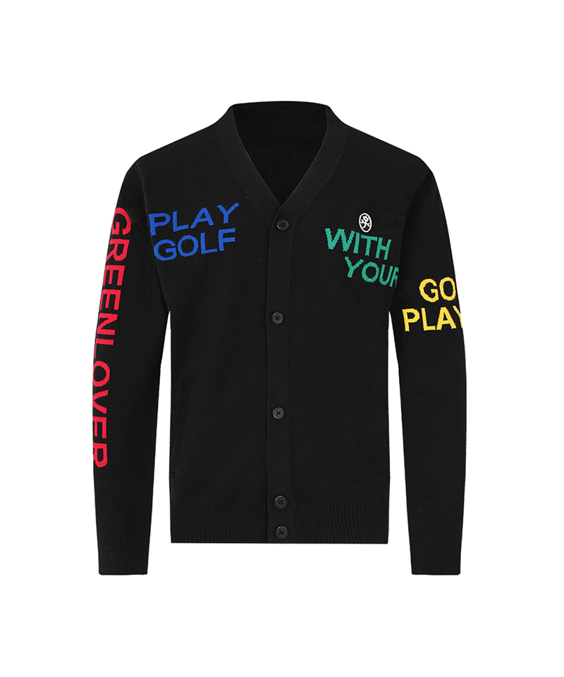 Castelbajac Men's V-Neck Button Cardigan - 2 Colors