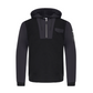 Castelbajac Men's Hooded Hybrid Half-Zip Knit - 2 Colors