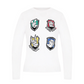Castelbajac Women's Shield Round Pullover - 2 Colors